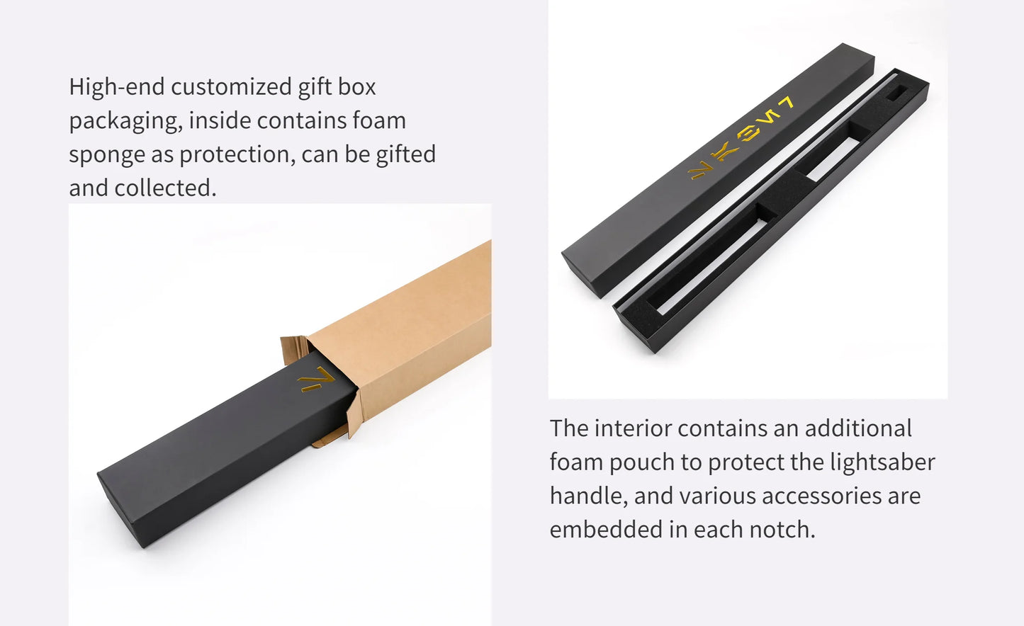 Anakin RGB Lightsaber – TXQSABER Pro Metal Hilt