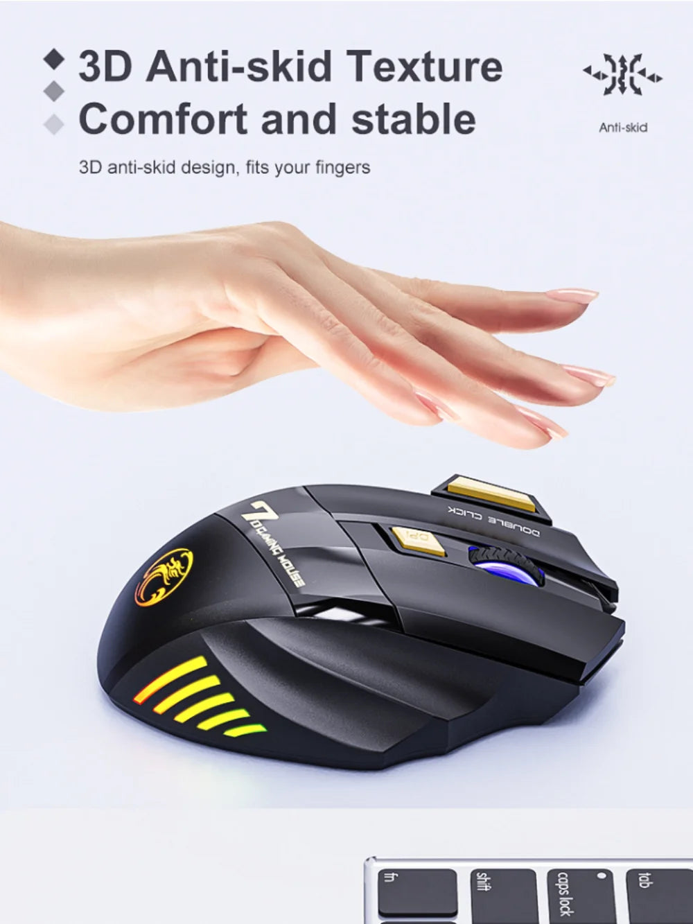 LEEDOAR GW – Dual Mode RGB Wireless Gaming Mouse