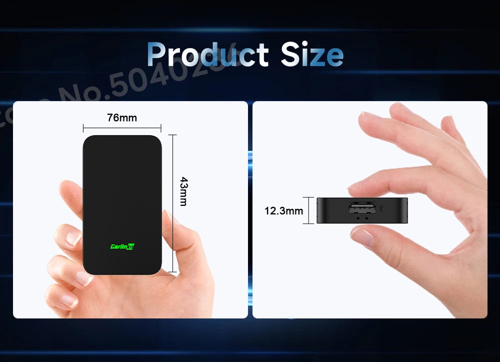 CarlinKit 5.0 – Wireless CarPlay & Android Auto Adapter