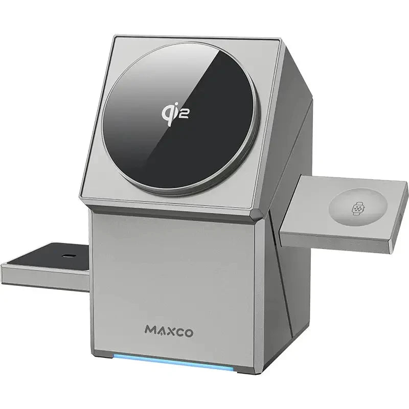 Qi2 3-in-1 Magnetic Wireless Charger Dock