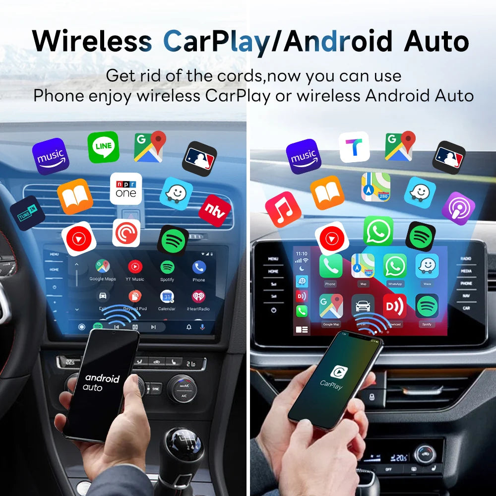 CarlinKit 5.0 – Wireless CarPlay & Android Auto Adapter