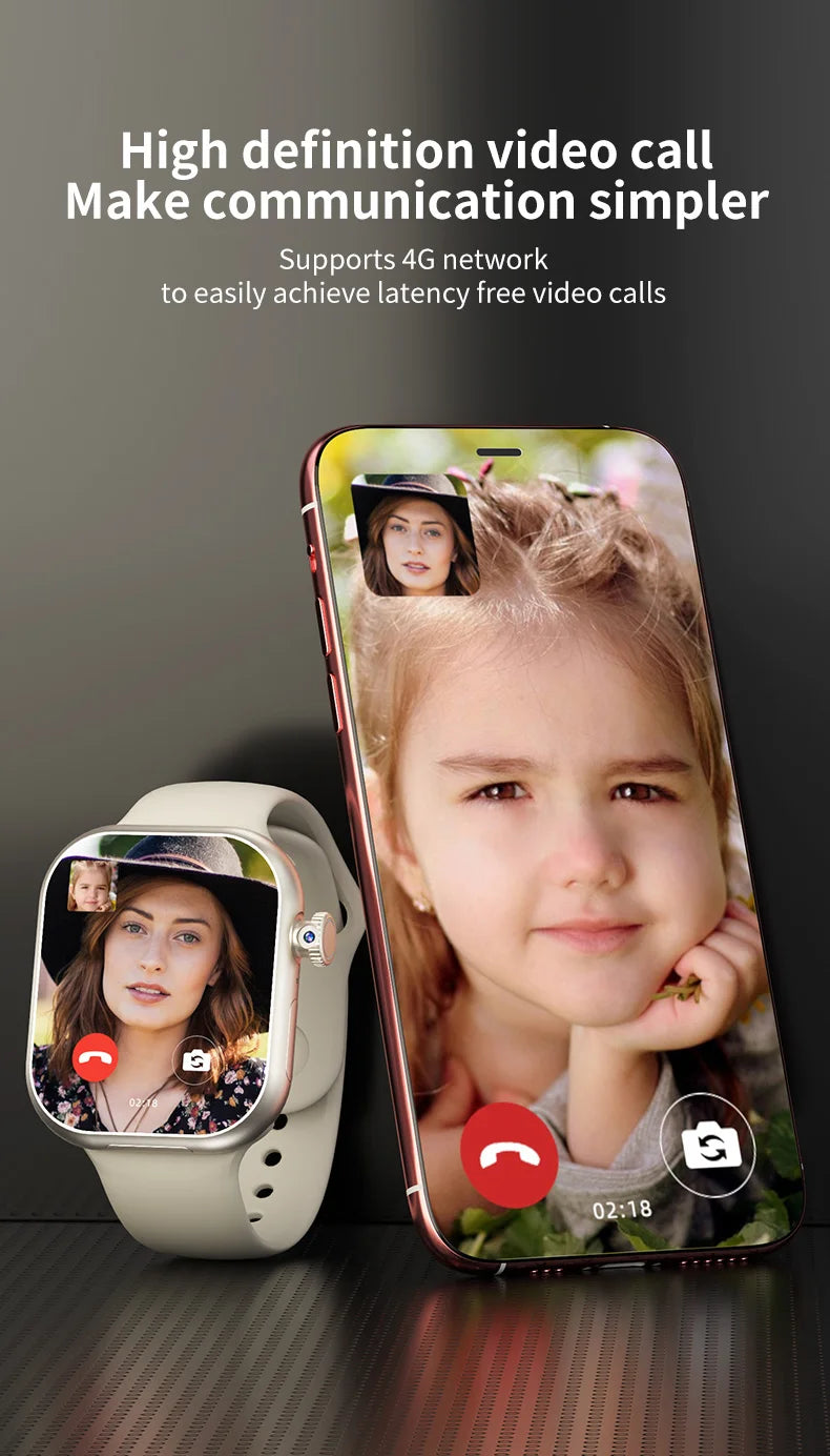 VP29 Smartwatch 5G – AMOLED 2.29″ • GPS • 4/64GB