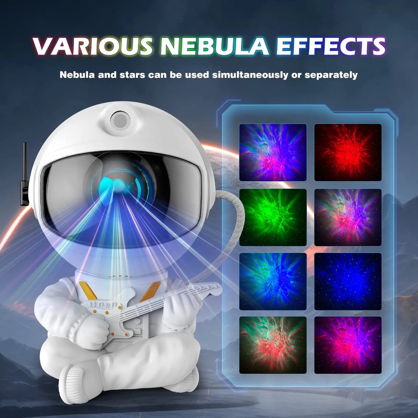 Astronaut Galaxy Projector LED Lamp