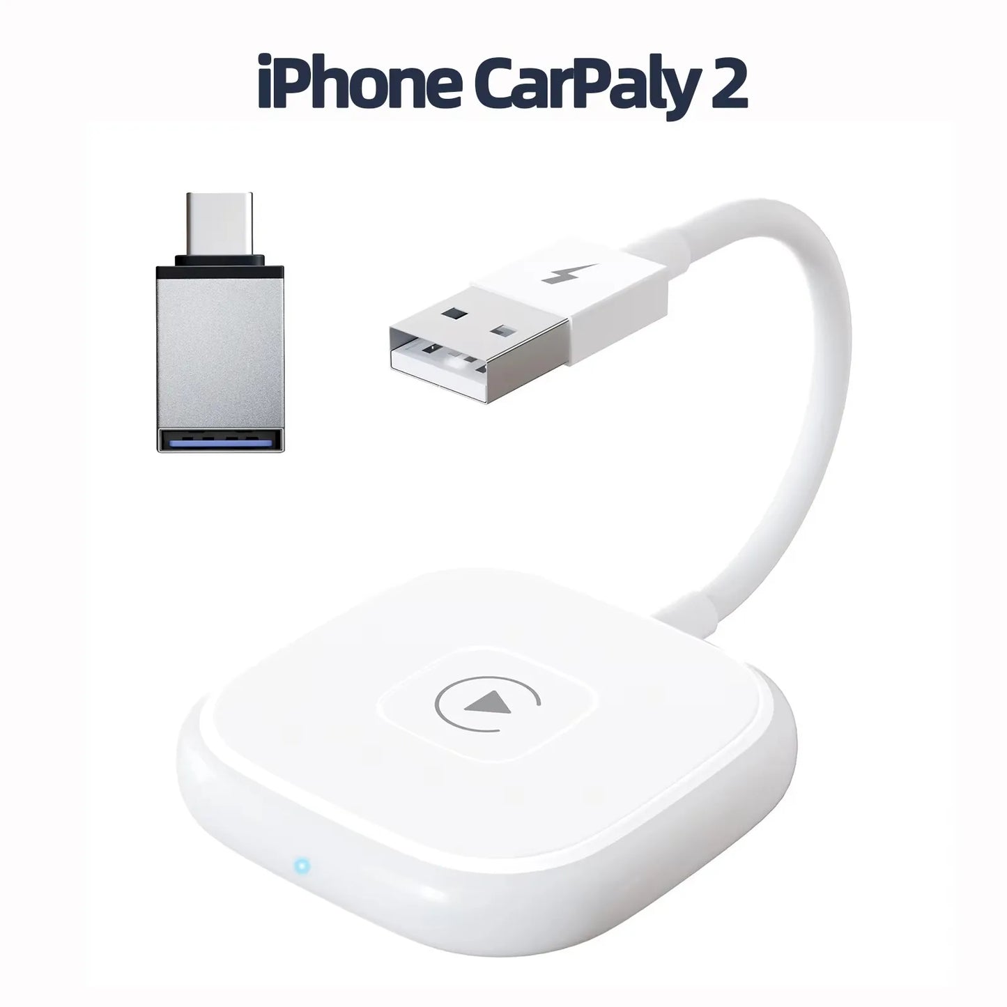 Wireless CarPlay Video Adapter – Netflix, YouTube & TikTok