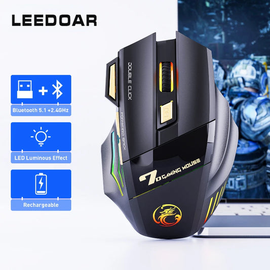 LEEDOAR GW – Dual Mode RGB Wireless Gaming Mouse