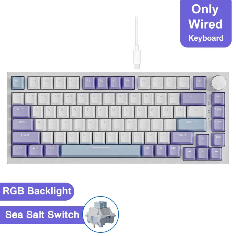 Ajazz AK820 Pro – RGB Wireless 75% Mechanical Keyboard
