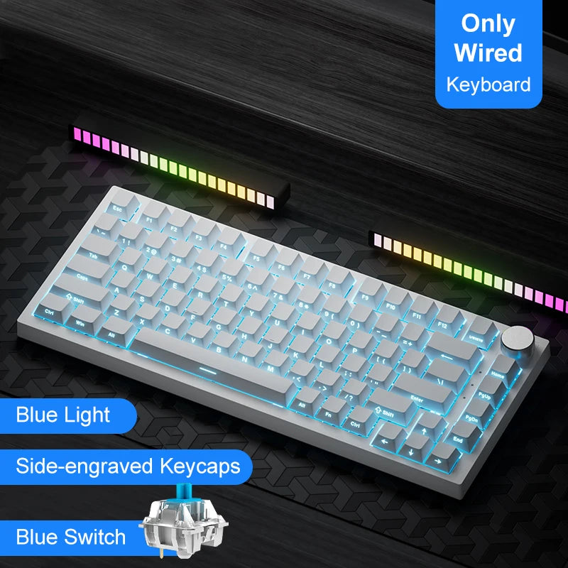 Ajazz AK820 Pro – RGB Wireless 75% Mechanical Keyboard