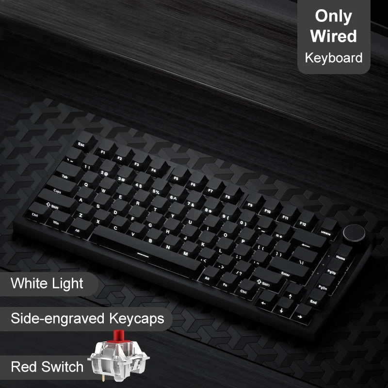 Ajazz AK820 Pro – RGB Wireless 75% Mechanical Keyboard