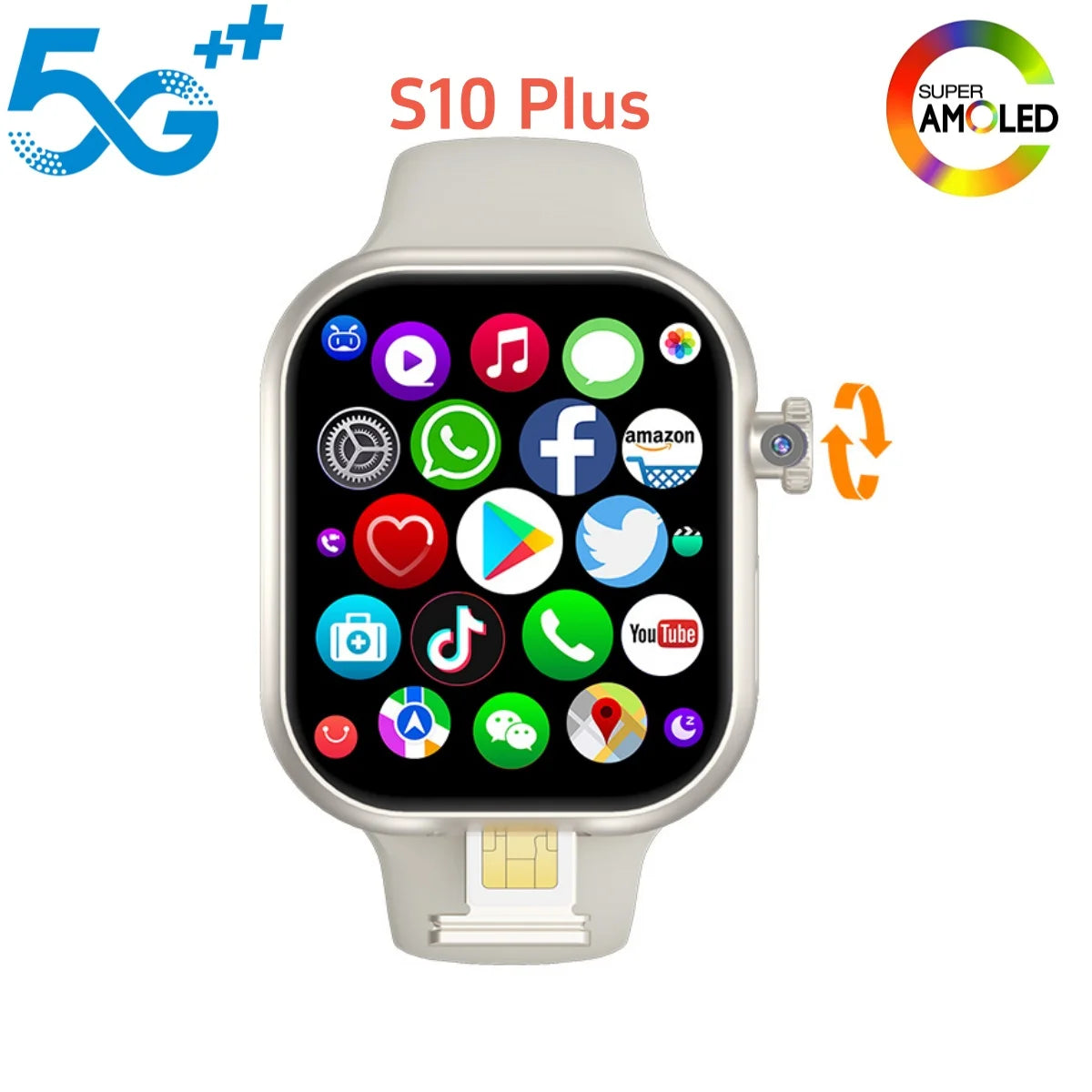 VP29 Smartwatch 5G – AMOLED 2.29″ • GPS • 4/64GB