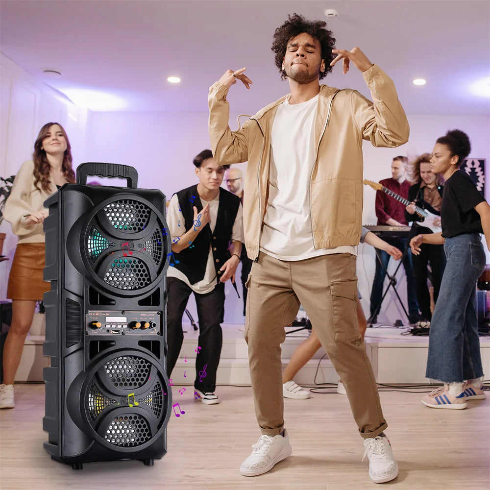 High-Power 3000W Bluetooth Speaker for Parties & Events