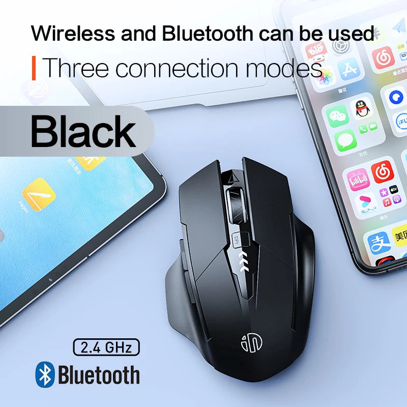 INPHIC A9 – RGB Tri-Mode Wireless Gaming Mouse