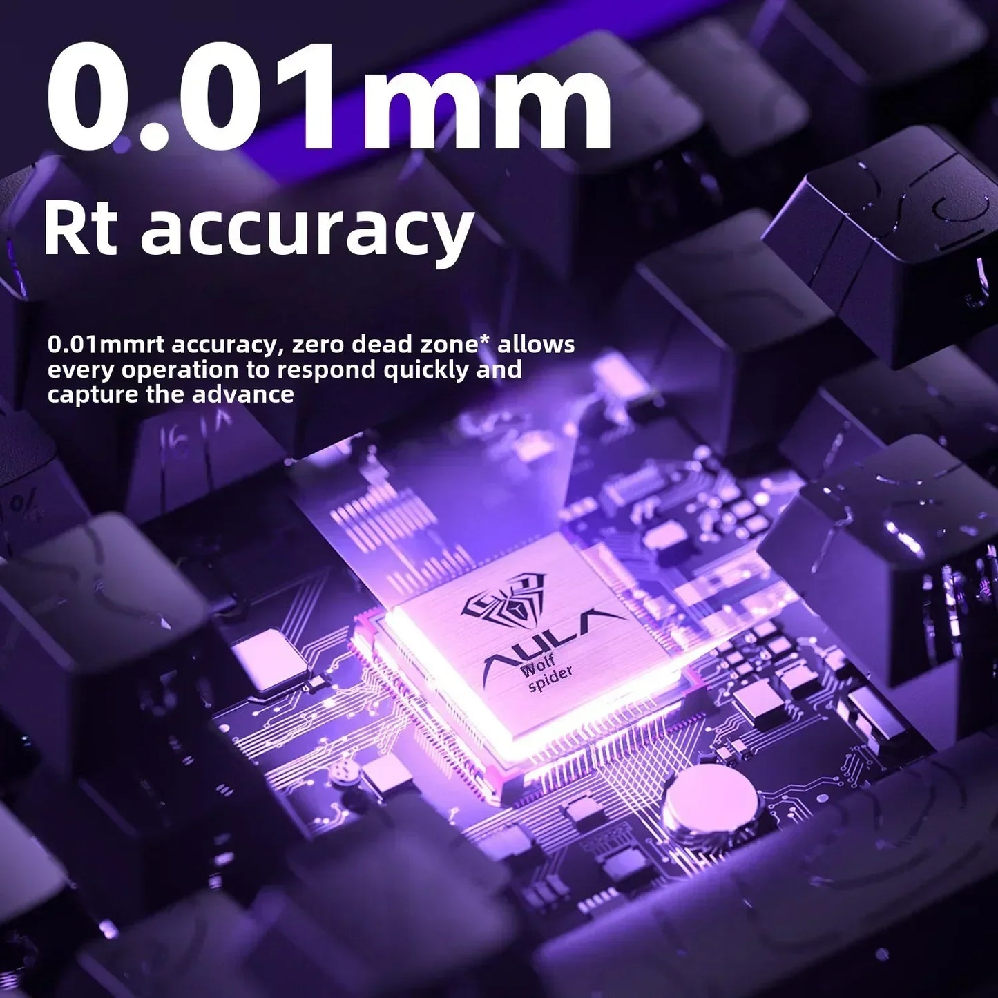 AULA HERO68HE – RGB 8K Magnetic Gaming Keyboard