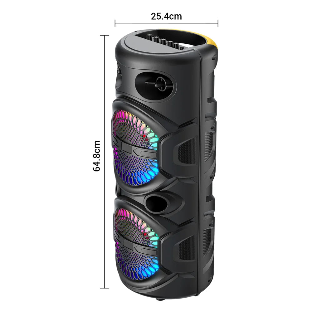 High-Power 3000W Bluetooth Speaker for Parties & Events