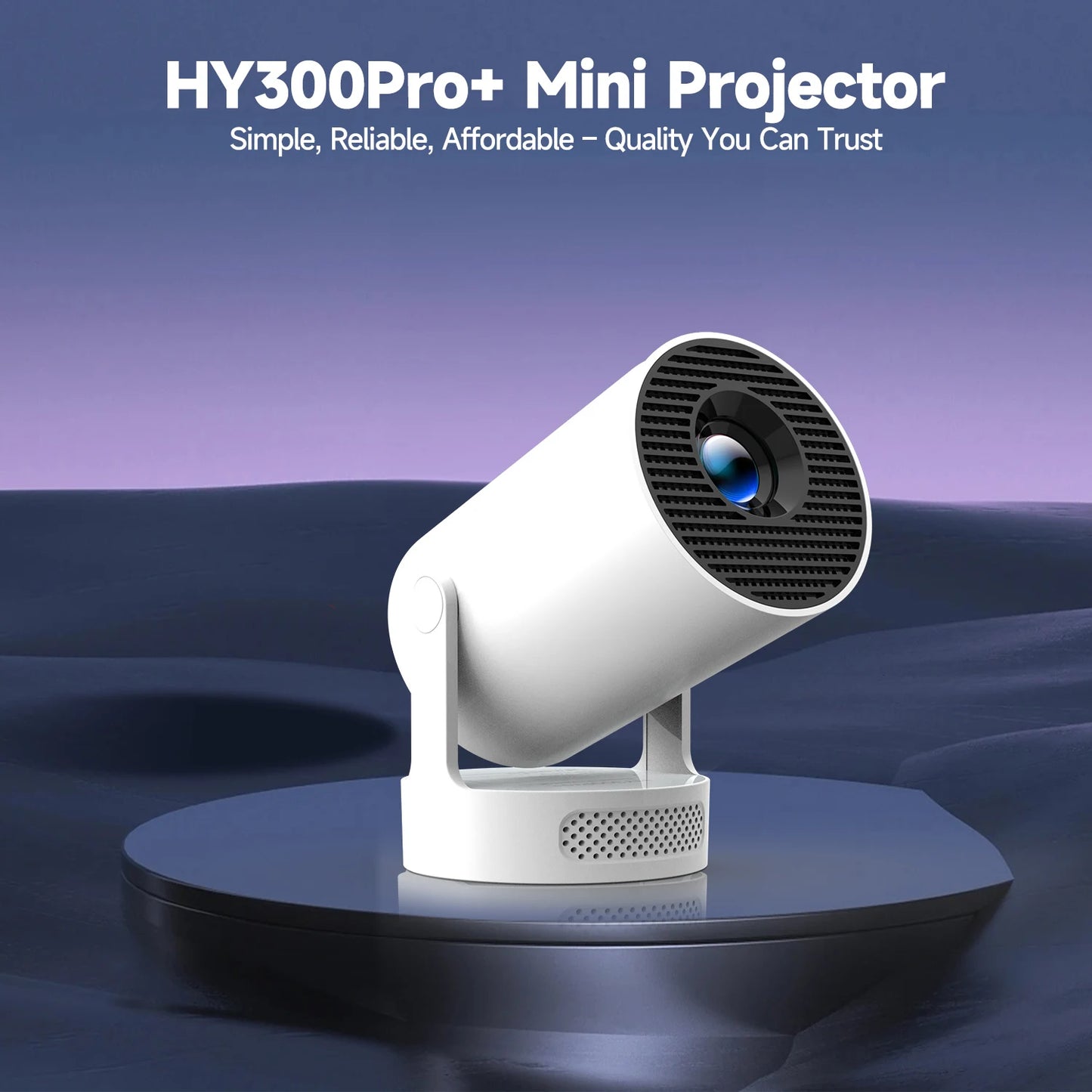 Magcubic HY300 Pro – Smart 4K Projector WiFi 6 & BT5.4