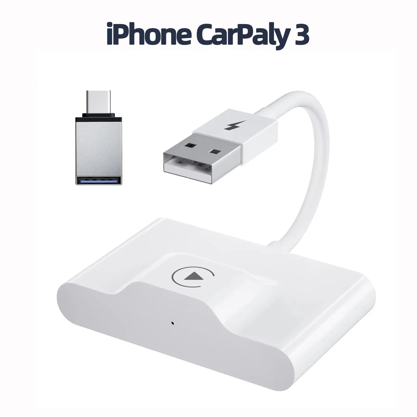 Wireless CarPlay Video Adapter – Netflix, YouTube & TikTok