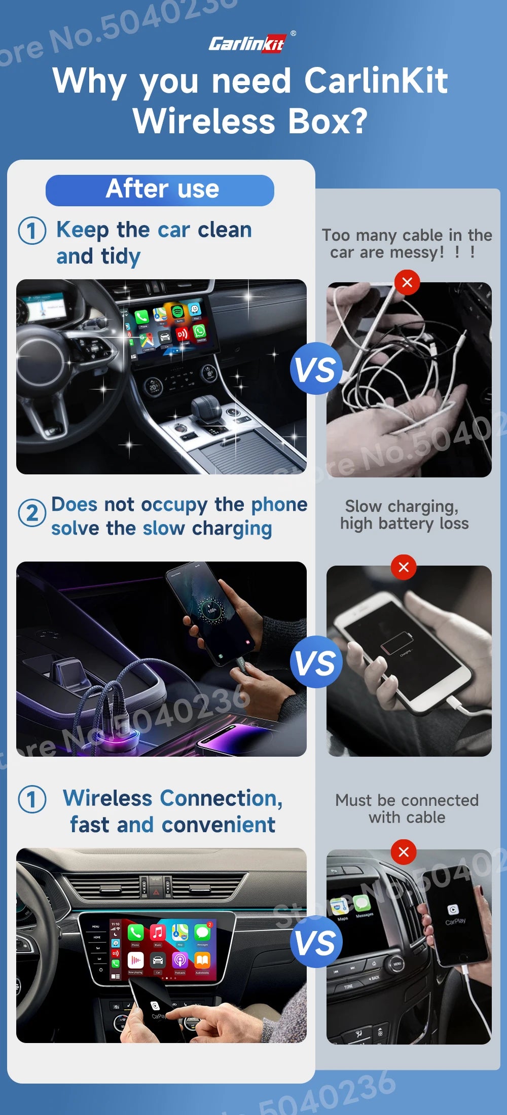 CarlinKit 5.0 – Wireless CarPlay & Android Auto Adapter