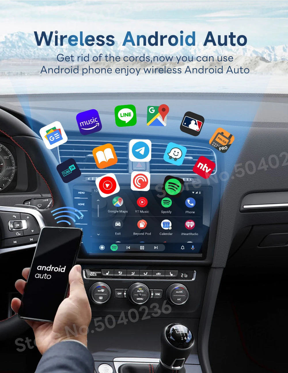 CarlinKit 5.0 – Wireless CarPlay & Android Auto Adapter