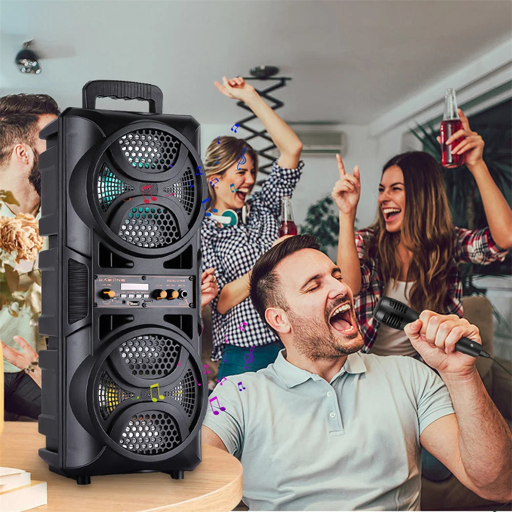 High-Power 3000W Bluetooth Speaker for Parties & Events