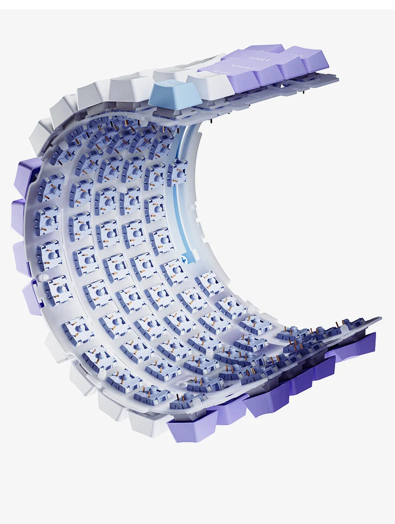 Ajazz AK820 Pro – RGB Wireless 75% Mechanical Keyboard