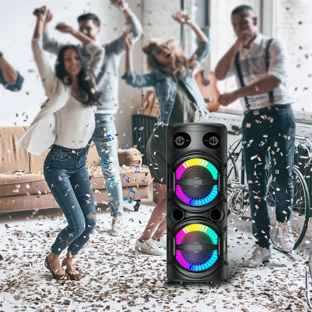 High-Power 3000W Bluetooth Speaker for Parties & Events